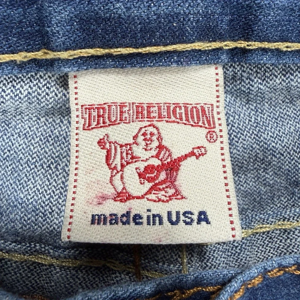 True Religion Billy Bootcut Jeans Men's 38 (Actual 40x33) USA Made Y2K Western